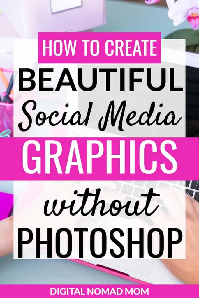 If you're a non-designer, it can be daunting thinking about how to create social media images without having to master Photoshop. But you don't have to be a graphic designer or a Photoshop pro to create beautiful Pinterest images and images for other social media! Click through to find out how!