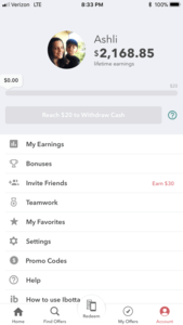 How much money I've made with the Ibotta app