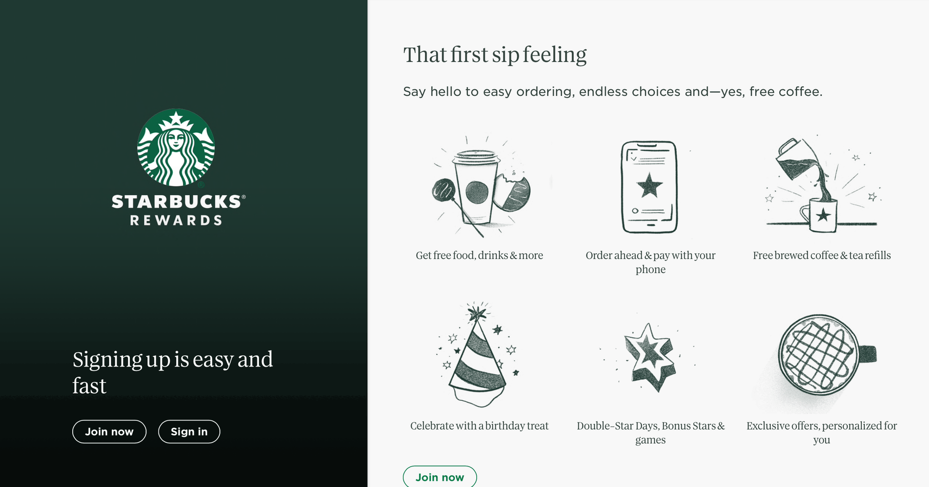 starbucks rewards to get a free starbucks