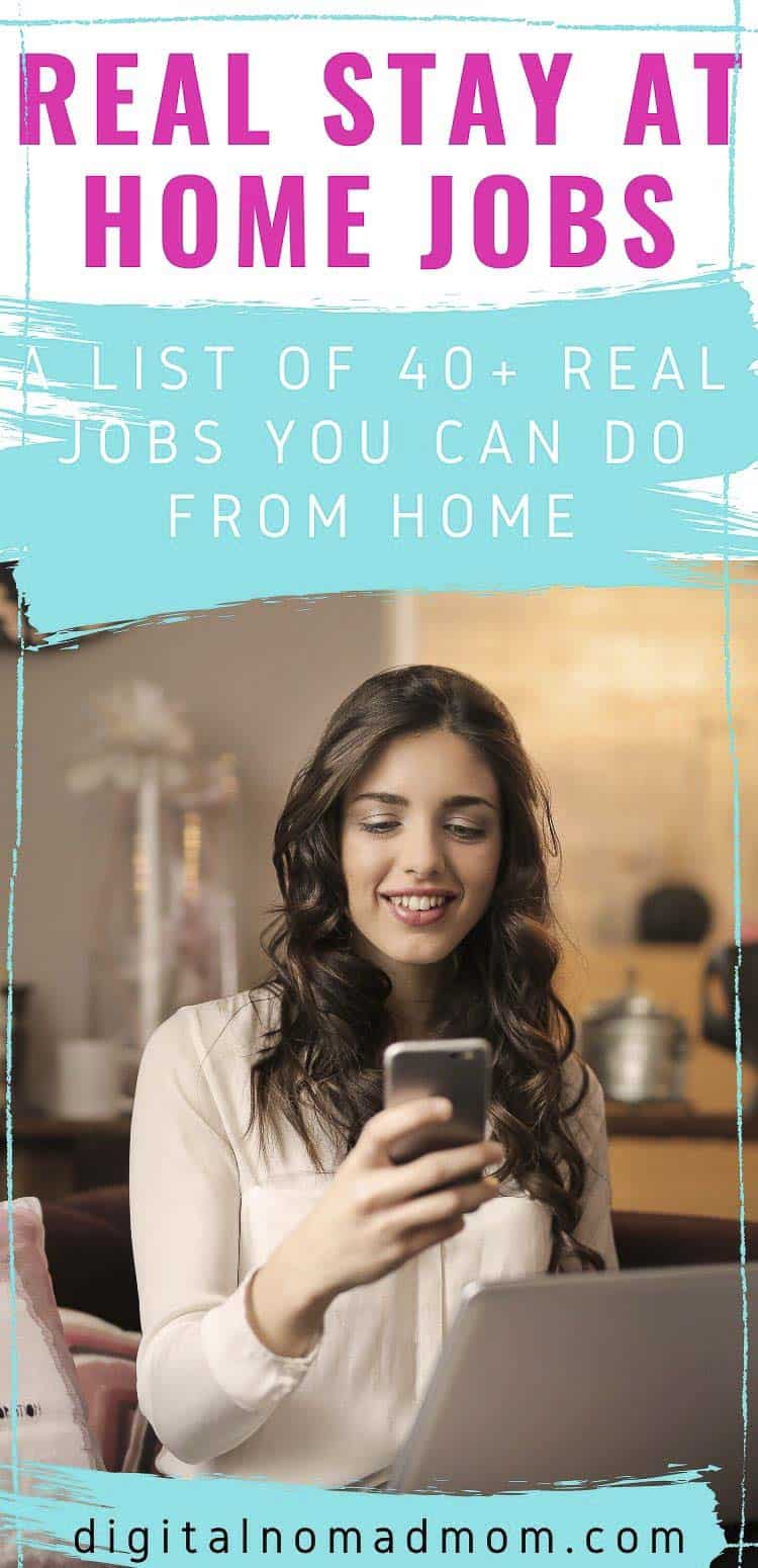 40+ Stay at Home Jobs That Pay Well - Leave Your 9-5