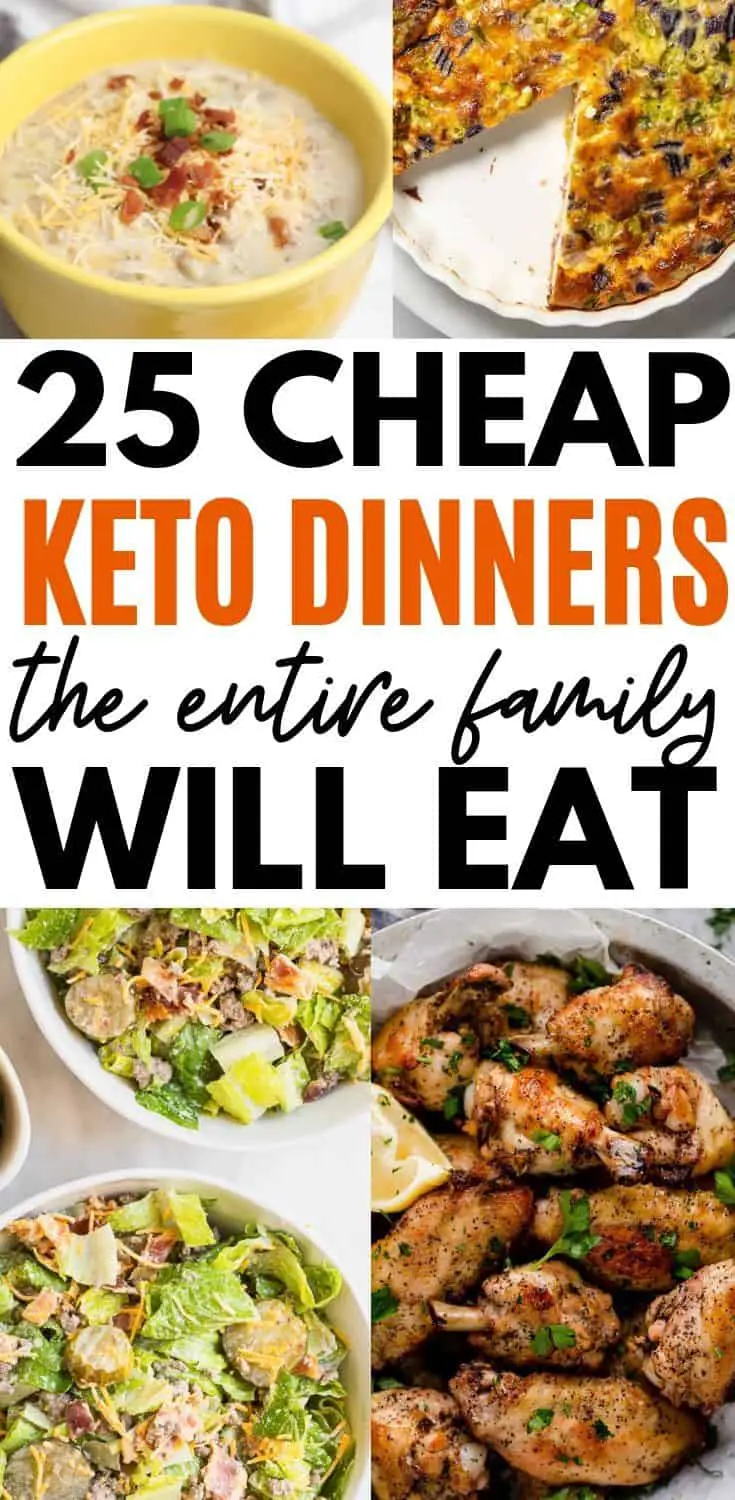 25 Cheap Keto Dinner Recipes the Whole Family Will Love - Leave Your 9-5
