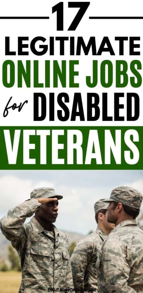 17 Legitimate Online Jobs for Disabled Veterans