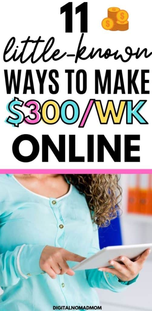 11 Ways How to Make $300 in a Week Online
