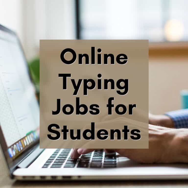 online typing jobs for students at home